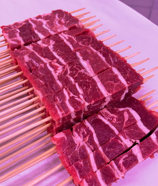 Arrosticini marinati
